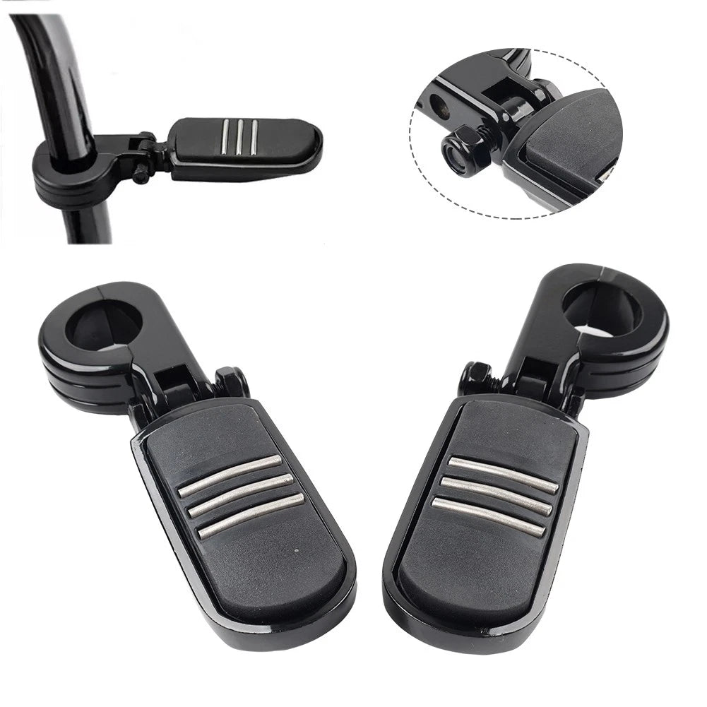 1.25" Highway Engine Bars Foot Pegs for Harley Electra Street Glide Road King
