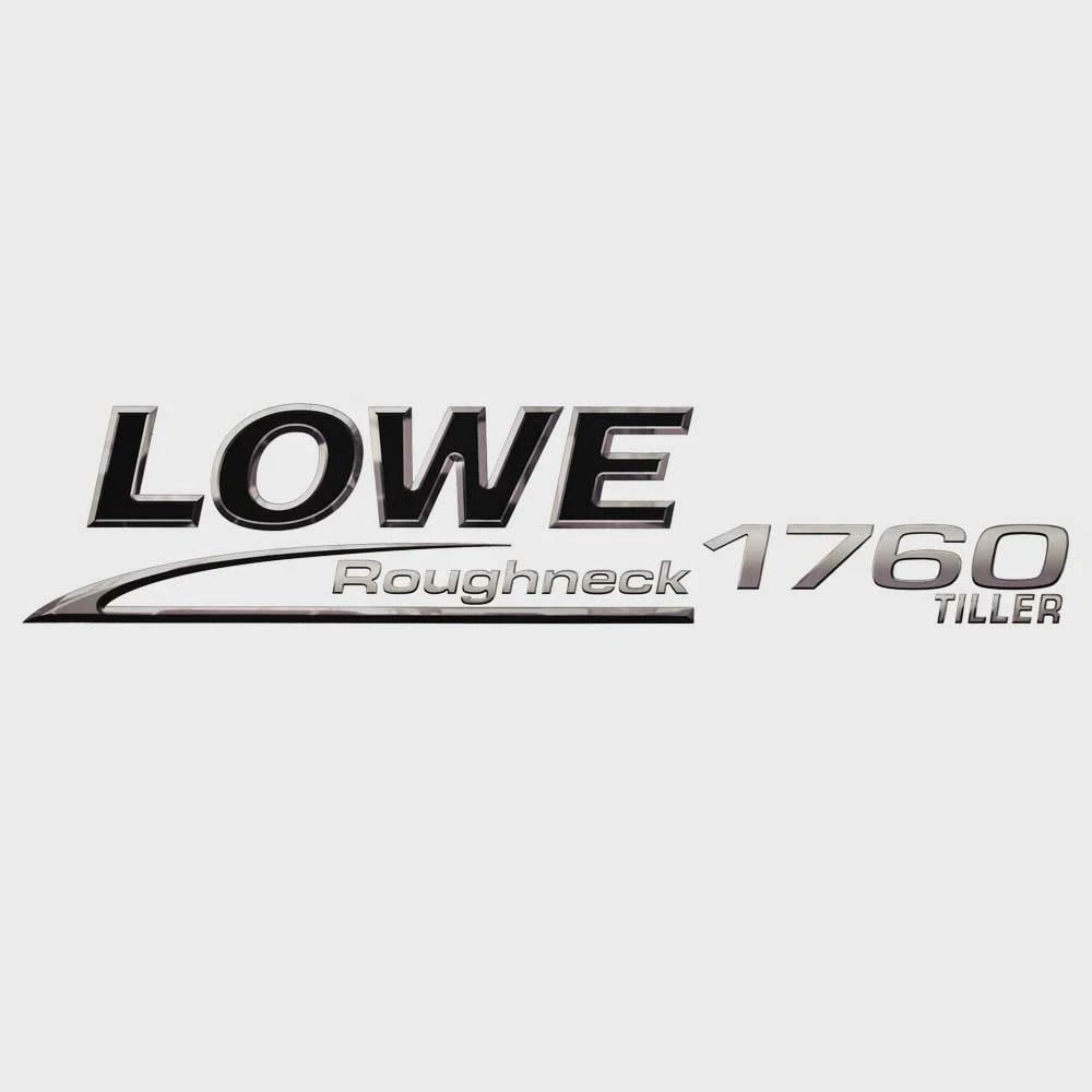 Lowe Boat Emblem Decal 2288186 - Sticker Roughneck 1760 Tiller