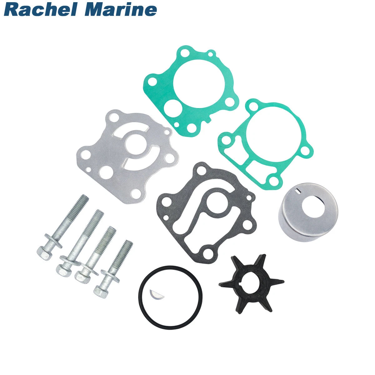 Water Pump Impeller Kit Replacement for Yamaha 50-70 HP Outboard 6H3-W0078-02-0 0