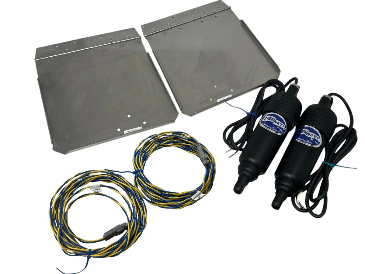 Bennett Marine 1212 ED Trim Tab System Kit 2 BEA3000 Actuators (no Hinges), OEM