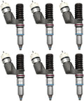 6 X Fuel Injector 386-1769 3861769 for Caterpillar CAT 3512 Engine
