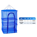 Folding Sun Drying Net for Fruits Vegetables and Fishing with Mesh Protection
