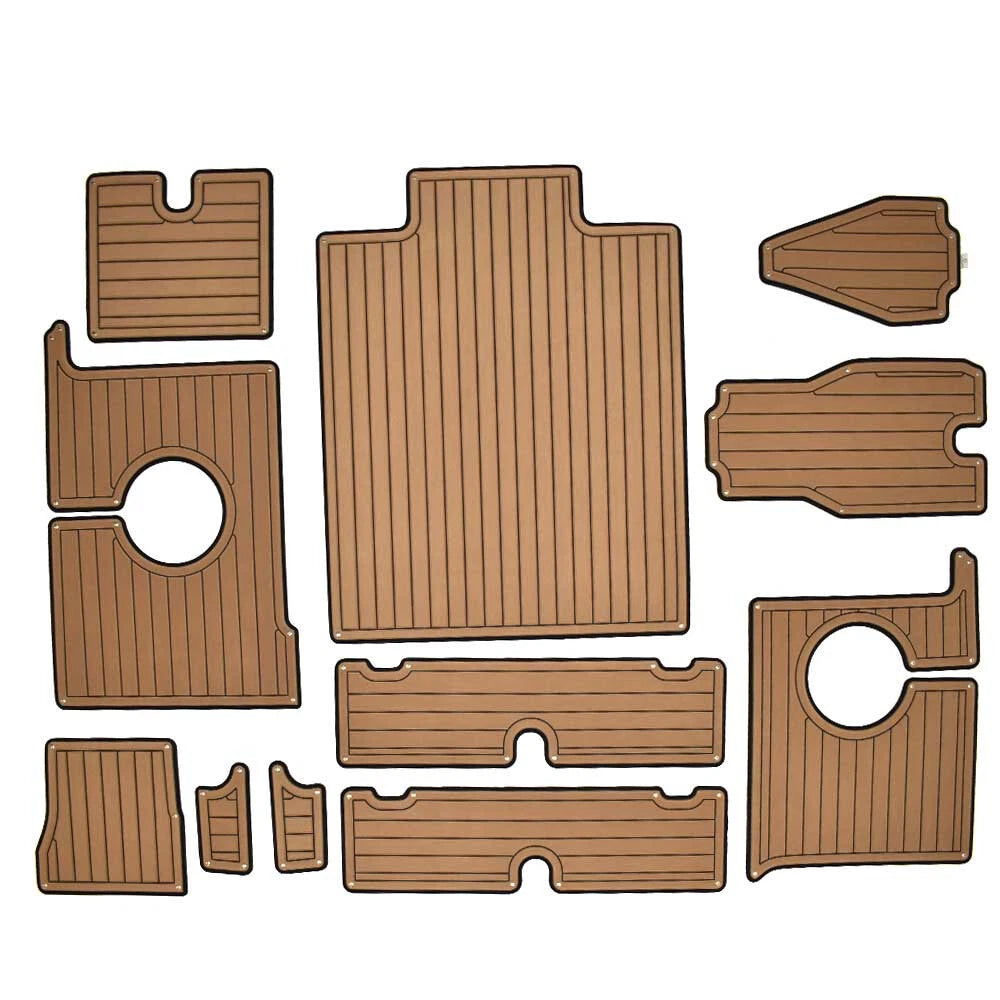 Striper Boat Cockpit Mat Kit 9TA-170246 - 200 DC Snap in (set of 11)