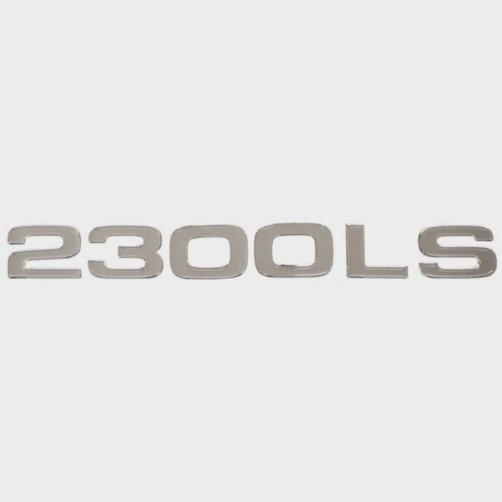Ranger Pontoon Boat Raised Emblem Decal 328399 - 2300 LS Silver Sticker