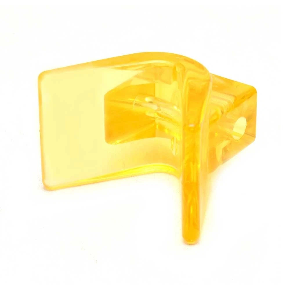 Shoreline Boat Bow Stop SL52322 - 3x3 3/4 Inch Poly Clear Yellow