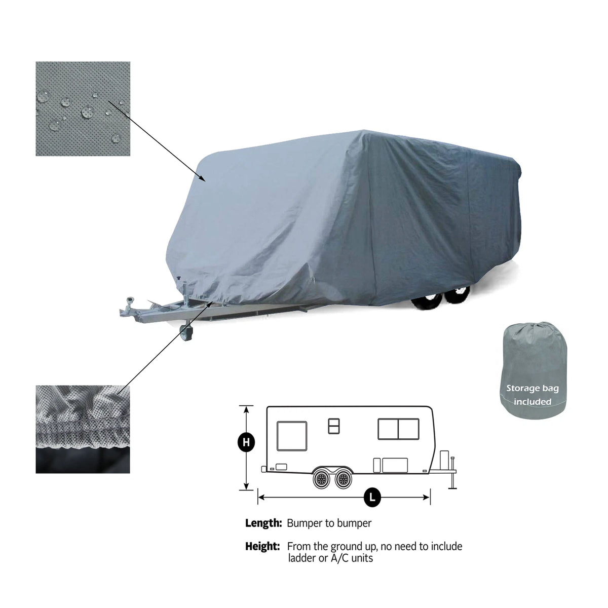 Starcraft AR One 25BHS Travel Trailer Camper Storage Cover