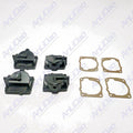 4Pcs Fit Johnson Evinrude 90HP-175HP Carb Bowl Float Chamber Assembly 1994&Up 433000