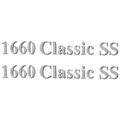 Lund Boat Decal 1986369 - 1660 Classic SS Silver (pair)