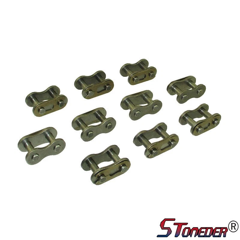 STONEDER 10pcs 520 Chain Master Connecting Link for Pit Dirt Bike Motorcycle ATV