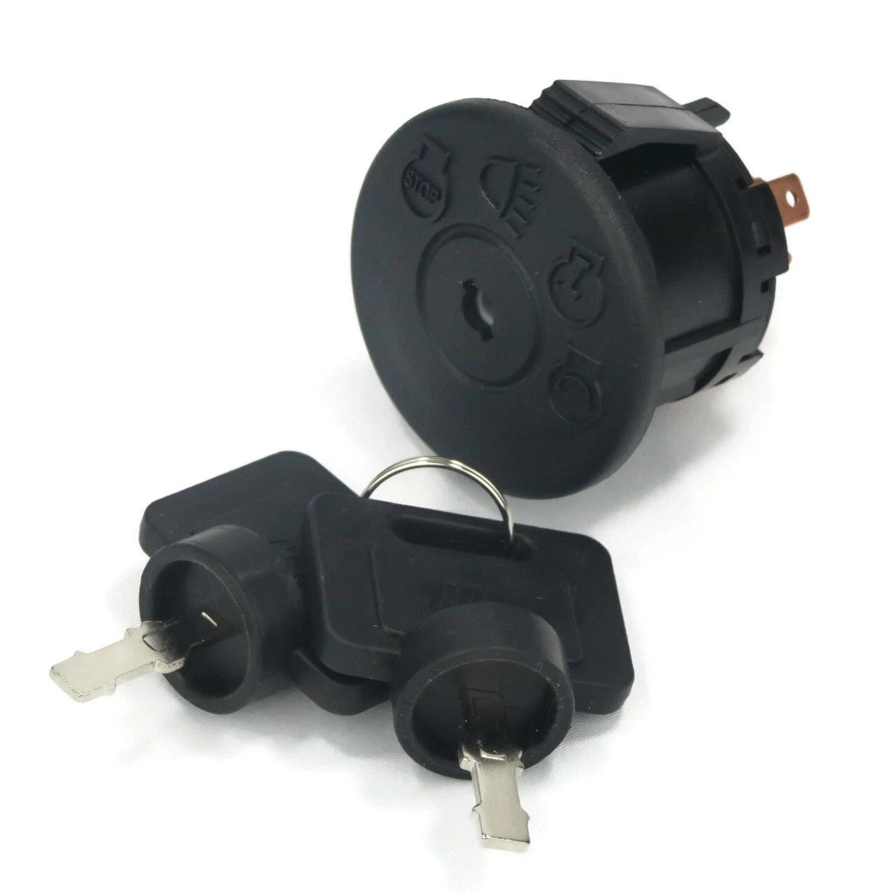 Ignition Switch with Key Switch for John Deere AM133597, 4 Positions, 7 Terminals