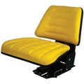 Yellow Trapezoid Back Flip-Up Seat Fits John Deere Models SEQ90-0043 TF222YL