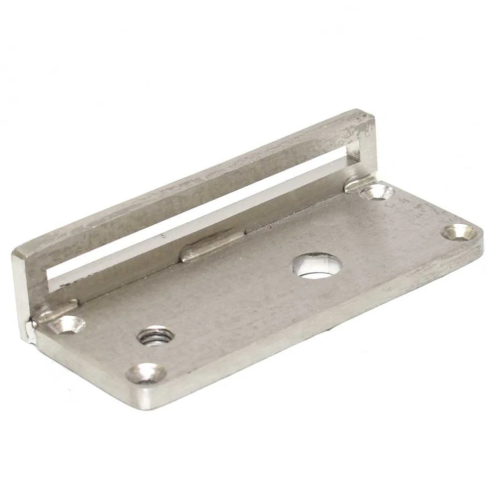 Carver Yachts Boat Mounting Bracket 5360003 - 4 1/2 X 2 Inch Stainless