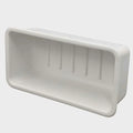 Boat Coaming Storage Tub Box - 32 1/4 X 16 1/4 Inch Off White