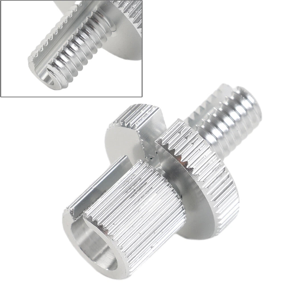 10mm Clutch Brake Throttle Cable Adjuster Screw for ATV Pit Dirt Bike Silver