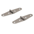Lowe Boat Strap Hinges - 17 Gauge 3 7/8 X 1 1/8 Inch SS (pair)