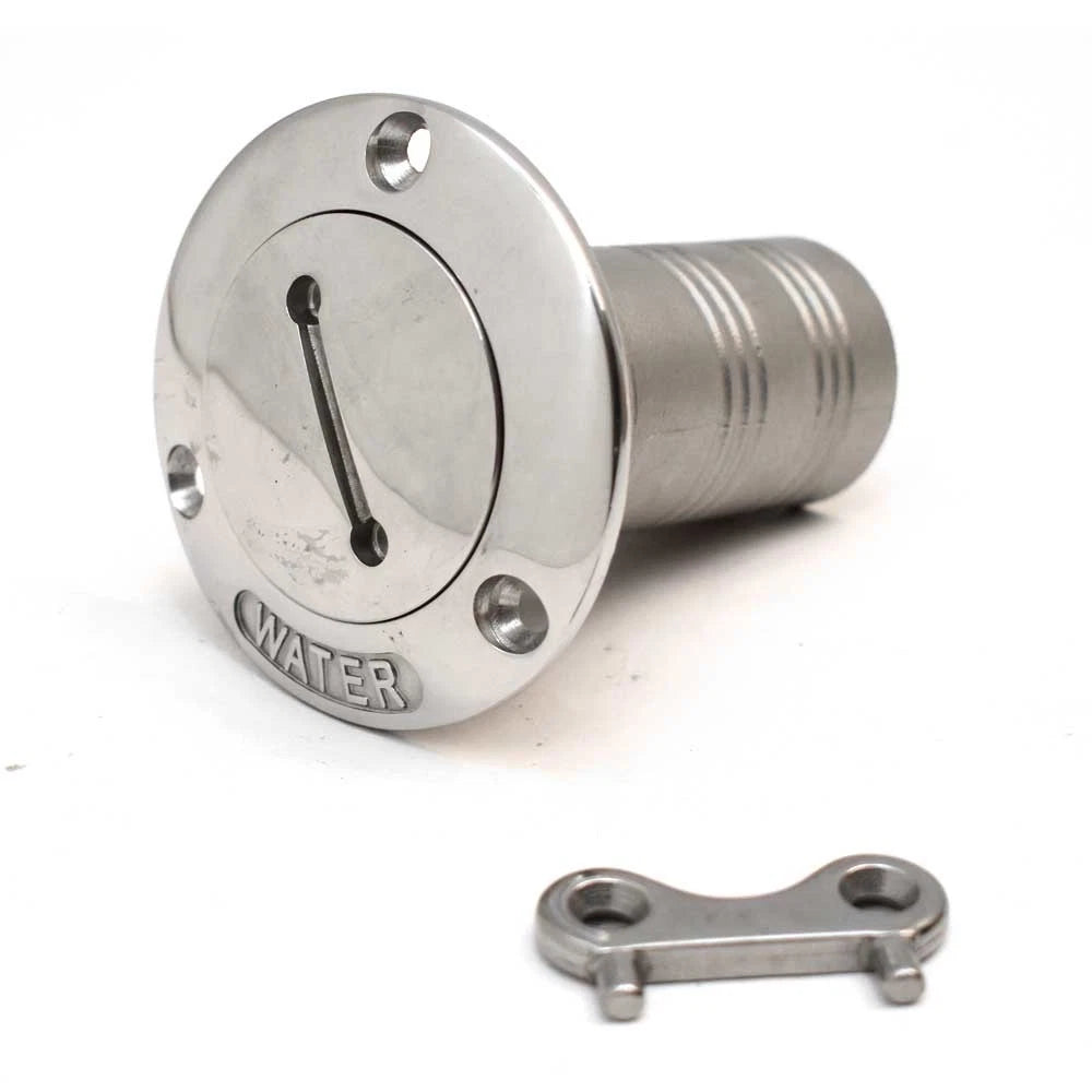 Four Winns Boat Water Deck Fill 030-1885 - 1 1/2 Inch Stainless Steel