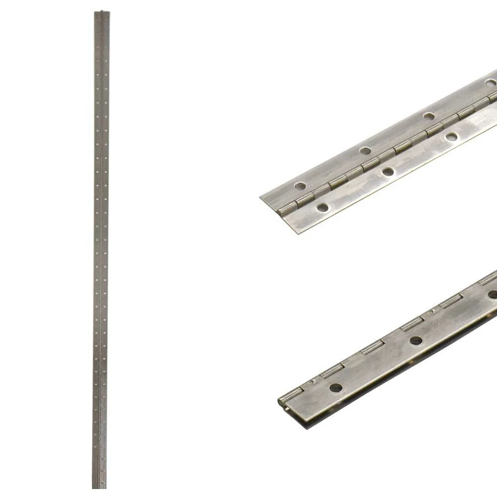Glastron Boat Piano Hinge 048-0157 - 72 X 2 1/2 Inch 18 Gauge Stainless