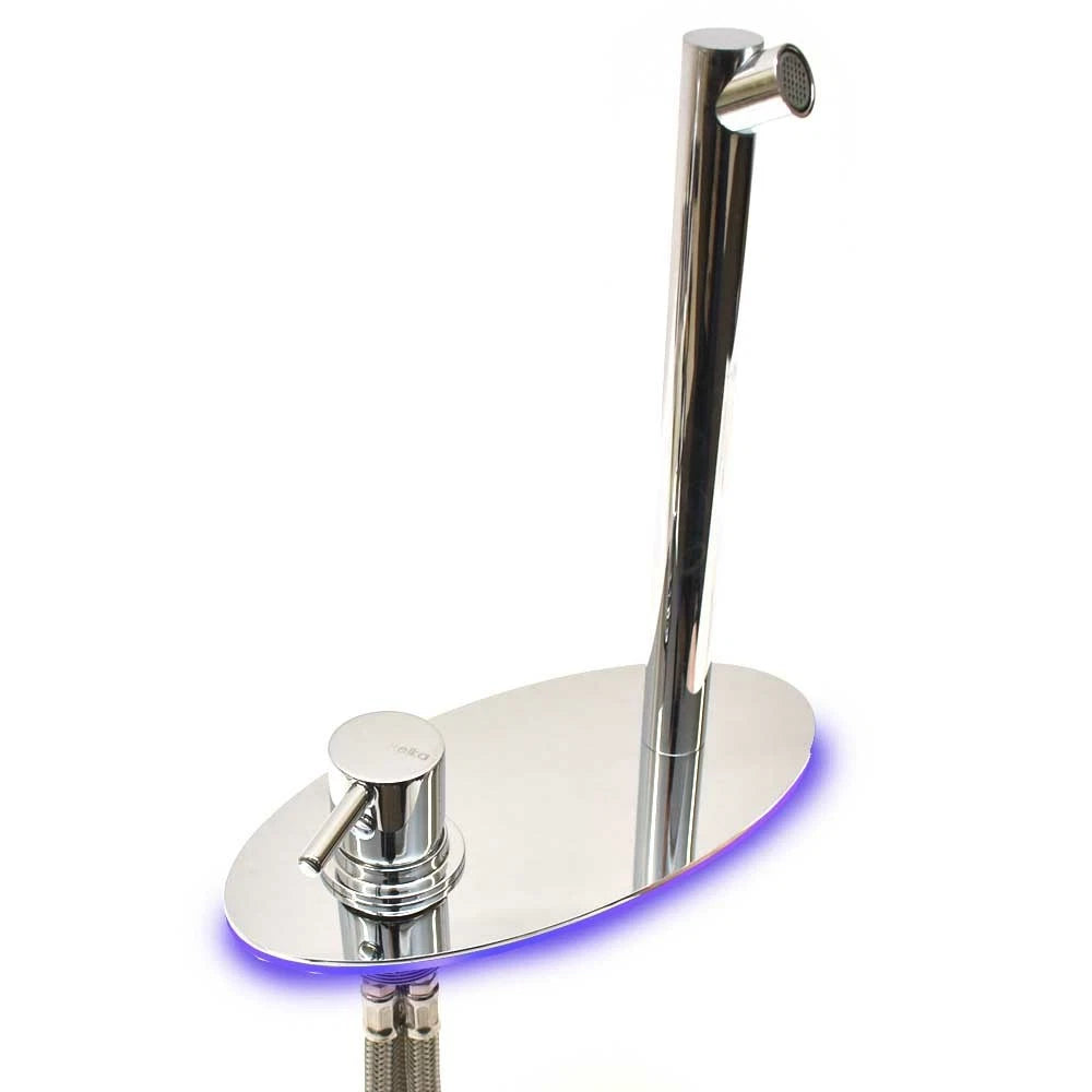 Elka Boat Bulkhead Mount Spout 16202 - 12V 5/8 Inch Threaded Chrome
