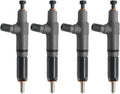 4 Pcs Fuel Injector 1G796-53000 for Compatible with Kubota V2403 Engine