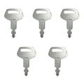 (5) Ignition Key for Case JCB Sumitomo Linkbelt Excavator S450 150979A1 KHR3079