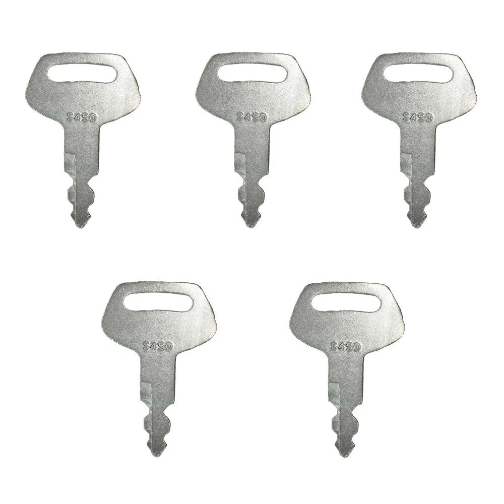 (5) Ignition Key for Case JCB Sumitomo Linkbelt Excavator S450 150979A1 KHR3079