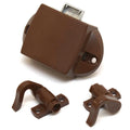 Hafele Boat Push Lock Latch 211.63.102 - with Hooks 3/8 Inch Brown
