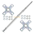 Rear Axle Shaft & Wheel Hub for Yamaha YFZ450 YFZ450V 2007 2008 2009 2012 2013