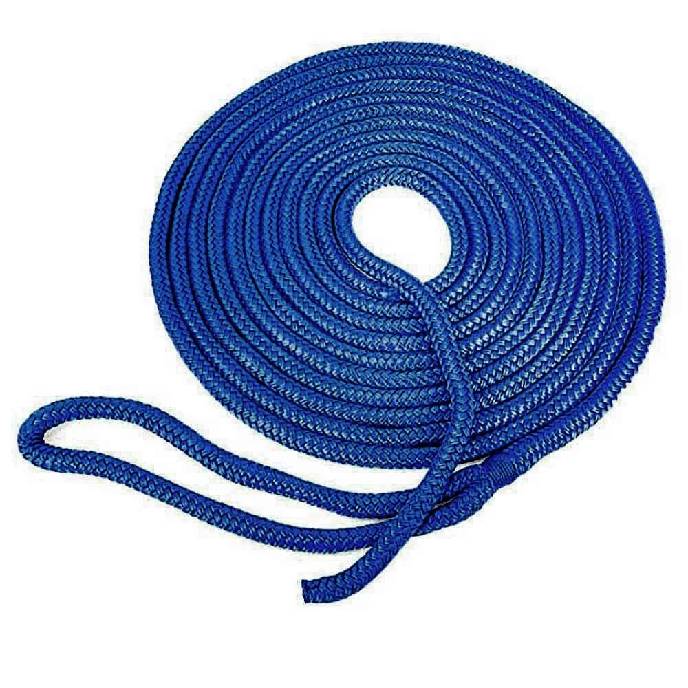 Shoreline Boat Dock Line SL75828 - 3/8 Inch Double Braid Nylon (20FT)