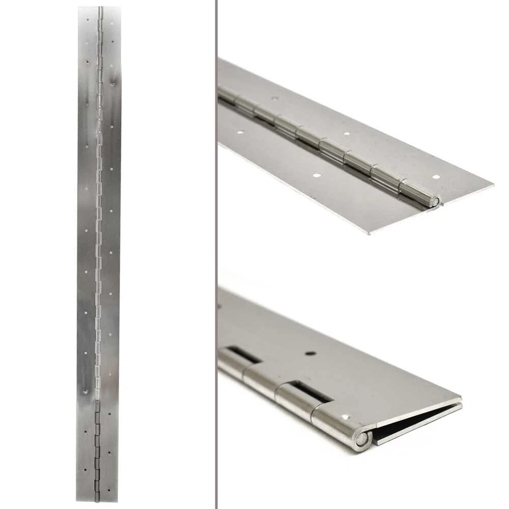 Boat Piano Hinge - 41 X 3 1/2 X 3/8 Inch Stainless