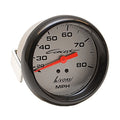 Livorsi Boat Speedometer GDS80PLC - Concept 3 3/8 Inch Pewter Silver
