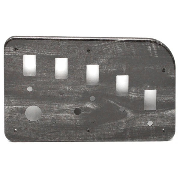 Godfrey Boat Switch Panel Blank 241266 - Sweetwater Gray Woodgrain