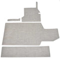 Supra Boat Snap-In Deck Mat 116210 - Compass HB Woven Gray (set of 4)