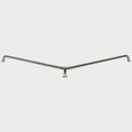 Boat 90 Degree Corner Grab Rail - 32 3/4 Inch Aluminum