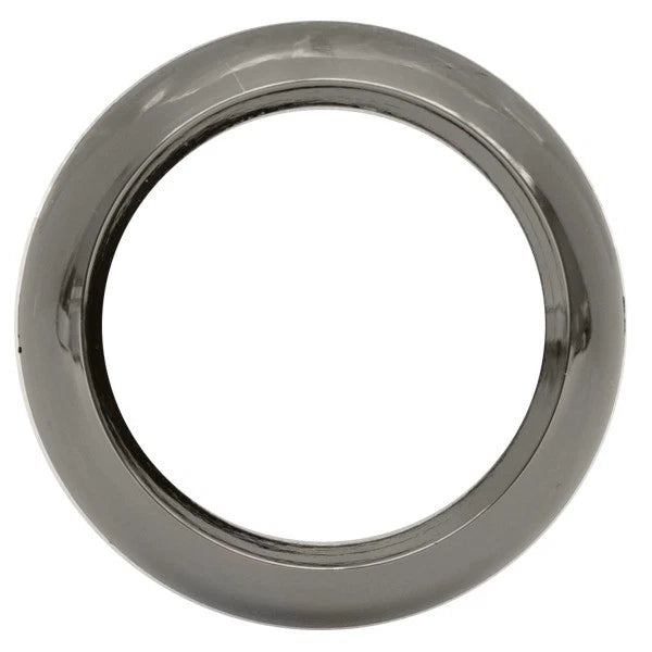 Malibu Boat Gauge Bezel 3729016 - 1 3/4 Inch Black Chrome Plastic