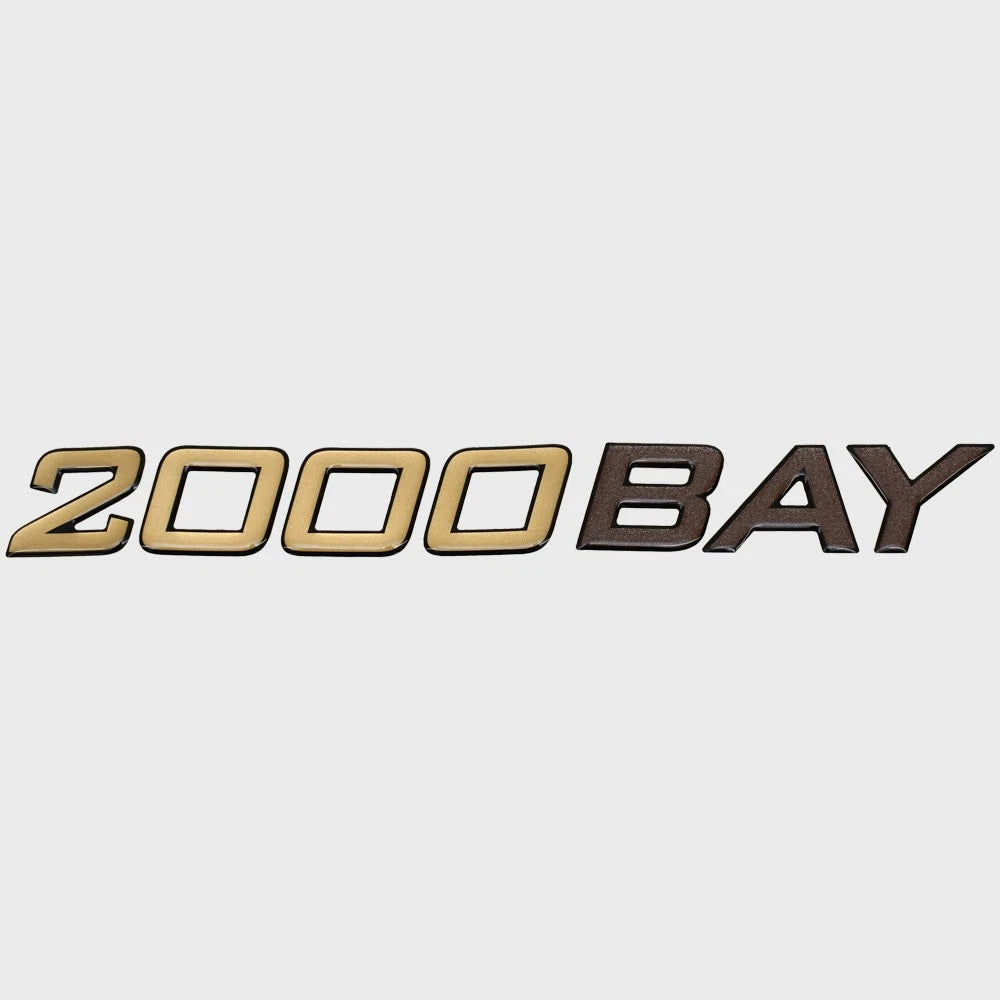 Ranger Boat Raised Decal Sticker - 2000 Bay