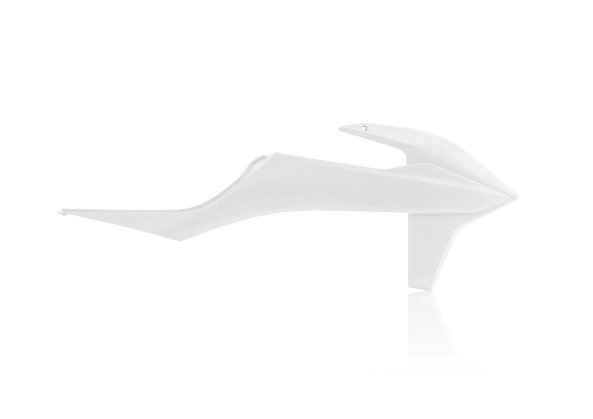 ACERBIS Radiator Shroud White – Fits 2019 KTM SX & XC Models