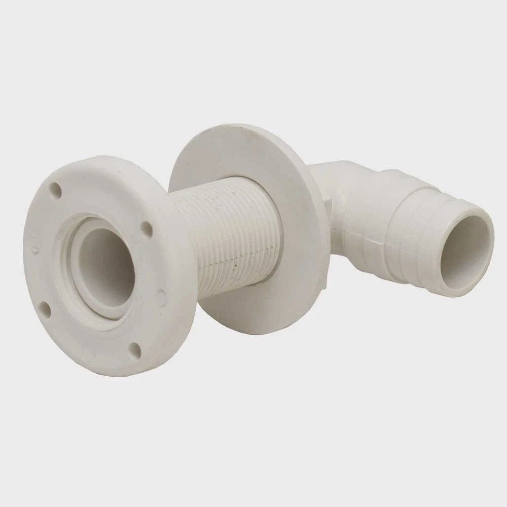 Attwood Boat 90 Degree Thru Hull Fitting 3879-3 - 1 1/8 Inch