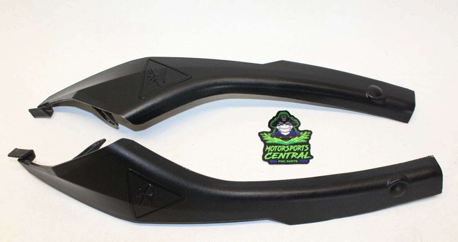 09+ GTX RXT SUSPENSION SEADOO FRONT LEFT RIGHT SCRAPER JOINT TRIM BODY GAP COVER