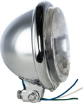 HardDrive 5.75 Inch Headlight Bottom Mount Chrome for V-Twin Motorcycles