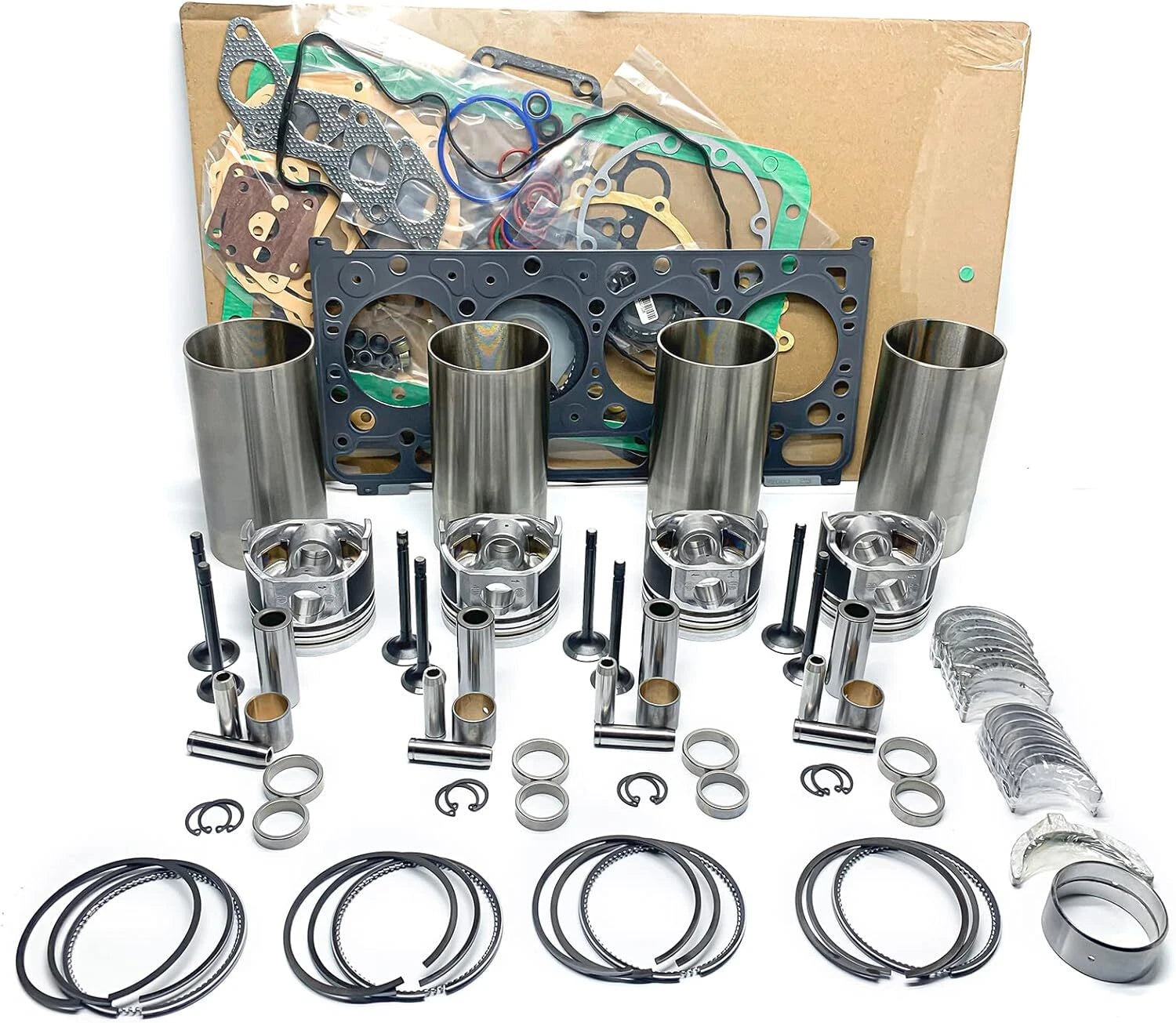 V1302 Overhaul Rebuild Kit for Kubota Engine (withnot Gasket Kit)