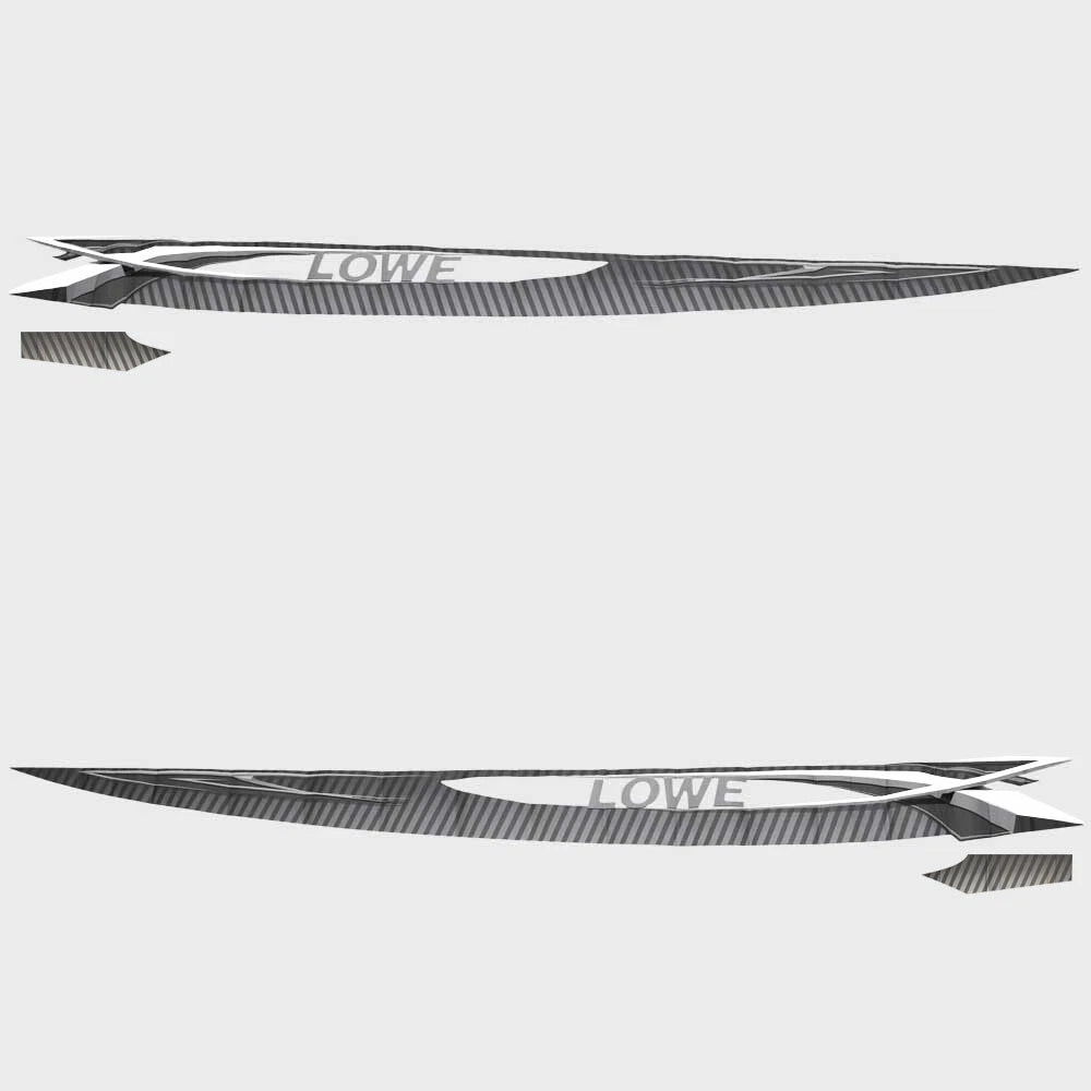 Lowe Boat Graphic Decals 2241465 - Catfish 20 Model Stickers (set of 4)