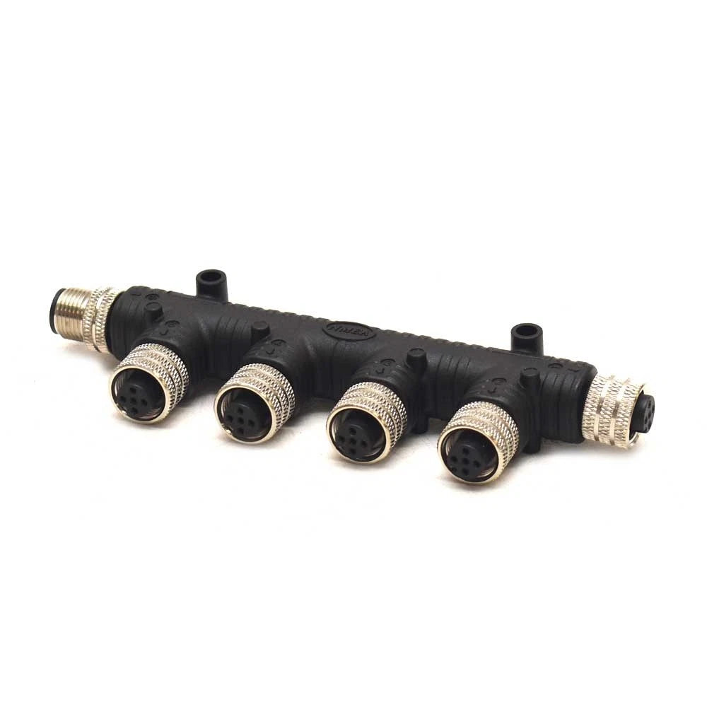Dometic Boat NMEA Tee Connector CM20064 - 4-Way 5-Pin Female