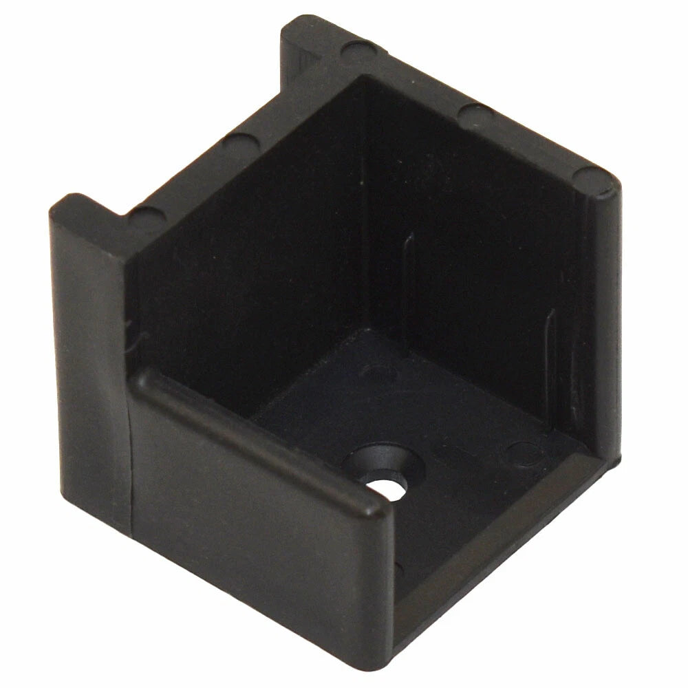 Viaggio Boat Right Door Stop DS-IRB - 1 1/4 Inch Black Plastic