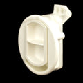Rinker Boat Hatch Latch - 2 X 2 Inch White Marine Grade Plastic