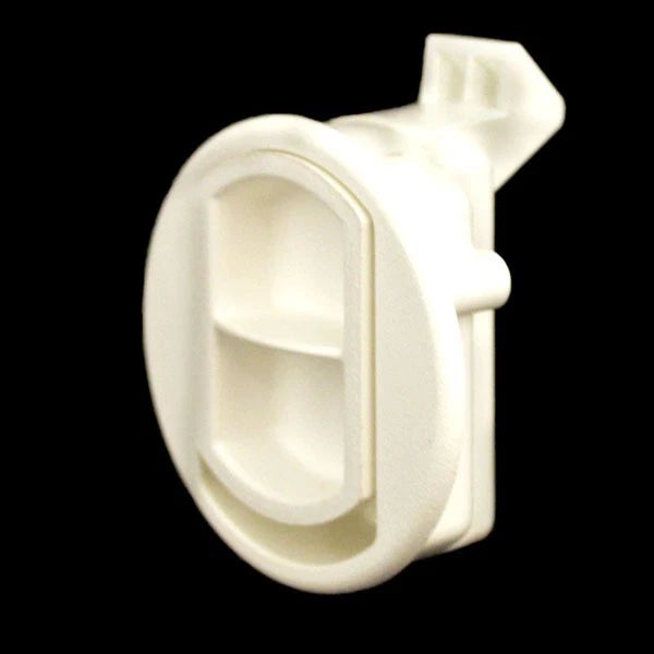 Rinker Boat Hatch Latch - 2 X 2 Inch White Marine Grade Plastic