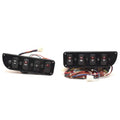 Sailfish Boat Switch Panel Set 205-02474A - Black 9 1/4 Inch 2PC