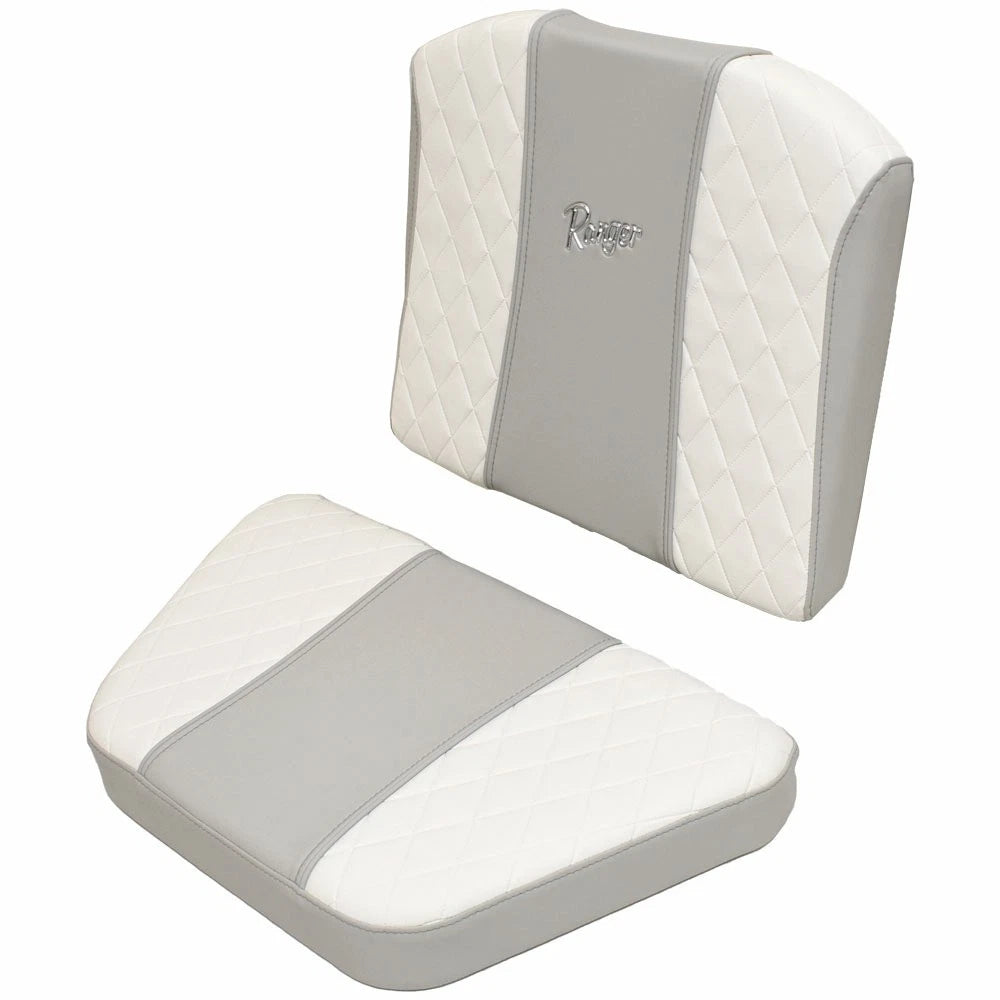 Ranger Bay Series Boat Console Seat Cushions 729790H.53 - Gray White