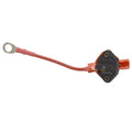 Boat Panel Mount Circuit Breaker - 20A 32VDC with Boot - Lead