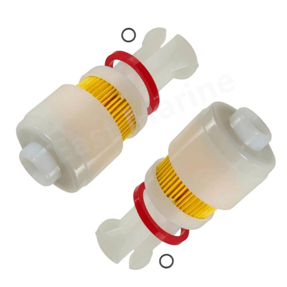 2Pcs Fuel Filter Element 65L-24563 for Yamaha F 150 200 225 250 HP Outboard