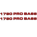 Lund Boat Decal Emblem Sticker - 1790 Pro Bass (set of 2)